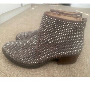 Studded ankle boots